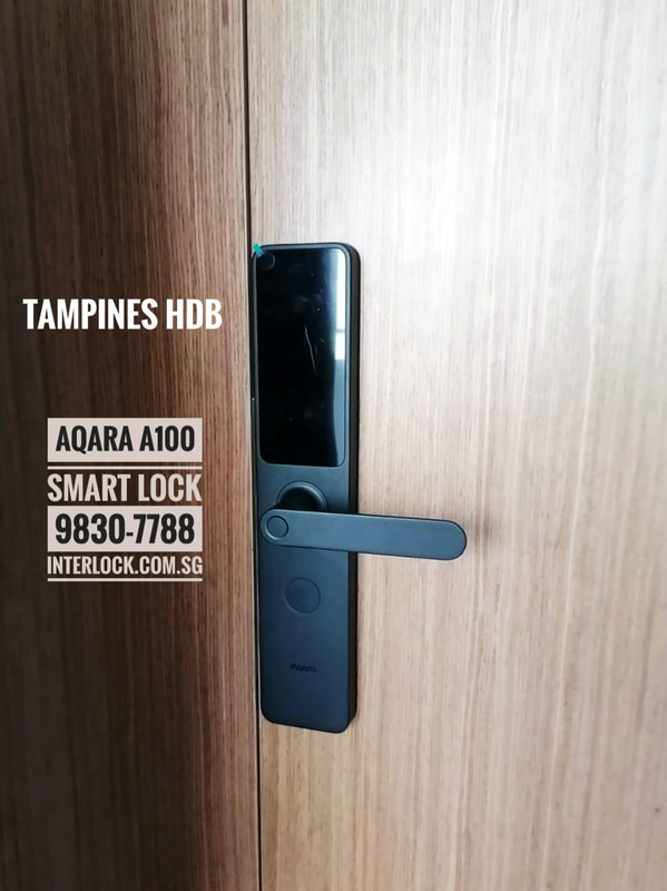 Aqara A100 Zigbee International Singapore Edition Smart Lock.