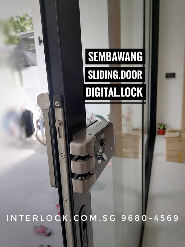 Aluminium glass sliding door digital lock in Singapore.jpeg