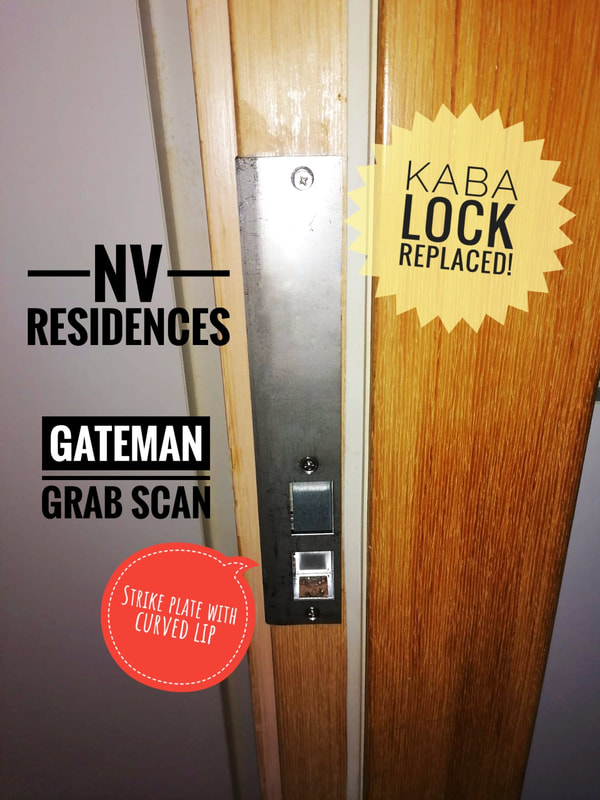 Assa Abloy Gateman G-Grab Scan replace repair Kaba EF680 NV Residences 4