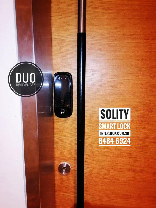 Solity Gate Lock GA-60B Duo Residences front view