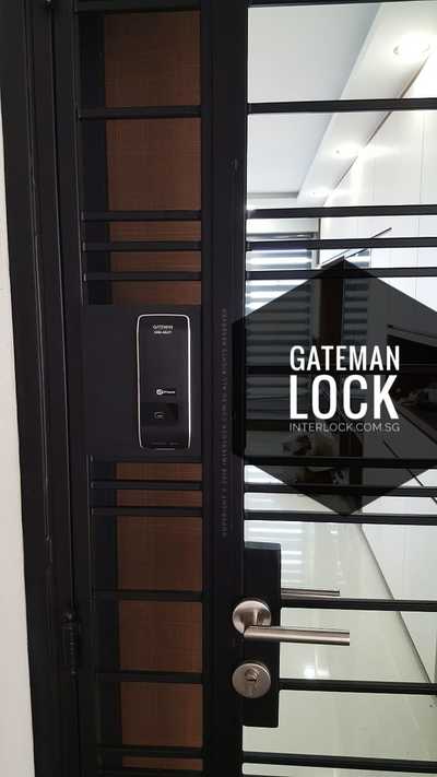 Assa Abloy Gateman Digital lock bundle package for HDB door and metal gate in Singapore