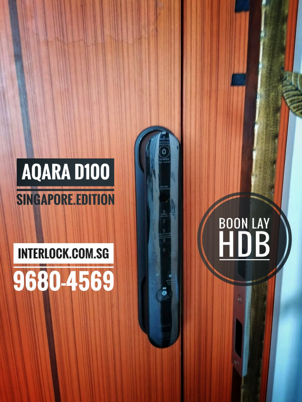 Aqara D100 Zigbee International at Singapore Boon Lay HDB front view