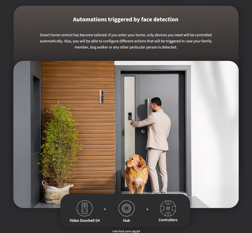 Aqara Smart DoorBell G4 Interlock Singapore
