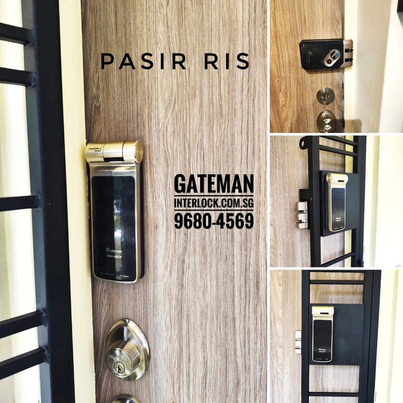Assa Abloy Gateman G-Swipe door and gate bundle at Pasir Ris from Interlock Singapore