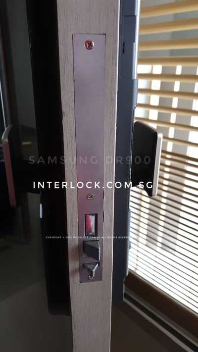 Samsung SHP-DR900 Door Lock. Samsung DR900 Installation Service SIngapore.