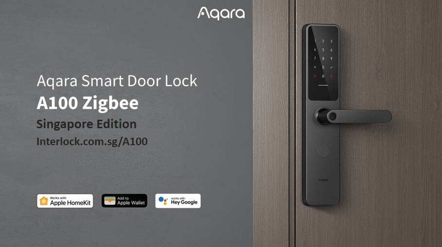 Aqara A100 smart lock Zigbee International Singapore Edition