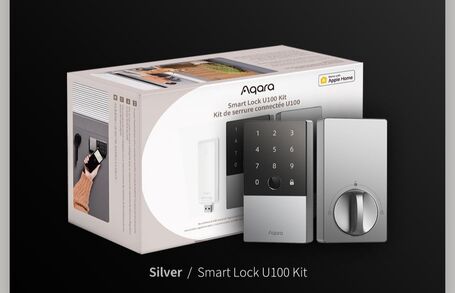 Aqara U100 Smart Deadbolt Lock supports Apple Home Key from Interlock Singapore