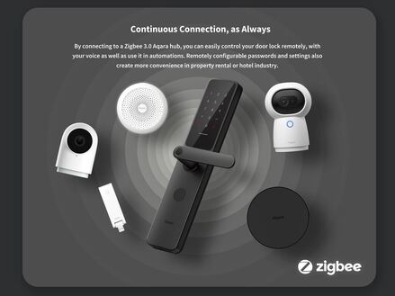 Aqara A100 smart lock Zigbee International Singapore Edition Smart Home Integration