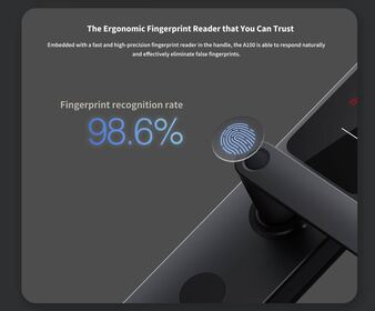 Aqara A100 smart lock Zigbee International Singapore Edition Fast Fingerprint Recognition