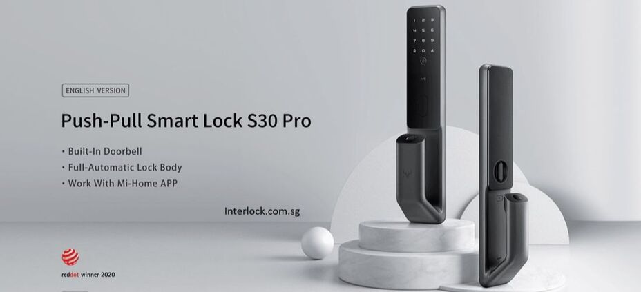 Singapore Smart Lock Lockin S30 Pro Supports Xiaomi Mijia Smart Lock
