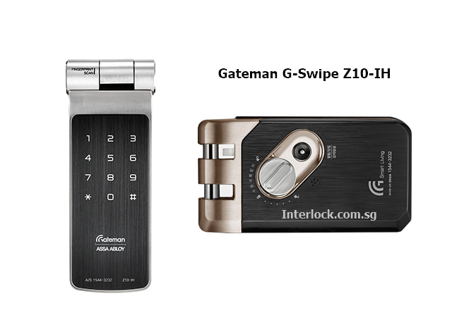 Gateman G-Swipe Z10 Premium Quality Affordable Fingerprint Lock in Singapore