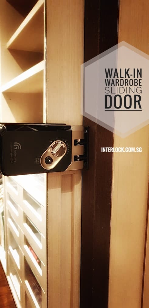 Interlock Singapore Digital Door Locks, Sliding Back Door Lock