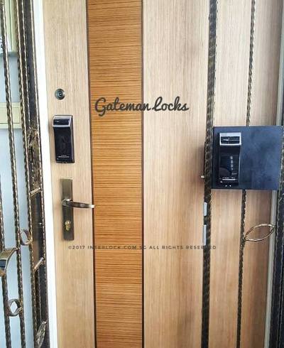 Assa Abloy Gateman Digital lock bundle package for HDB door and metal gate in Singapore