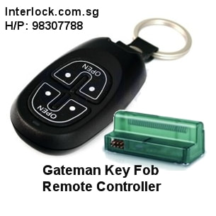 Optional Purchase. Gateman Keyfob remote controller.