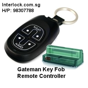 Optional Remote controller (keyfob type) and receiver 