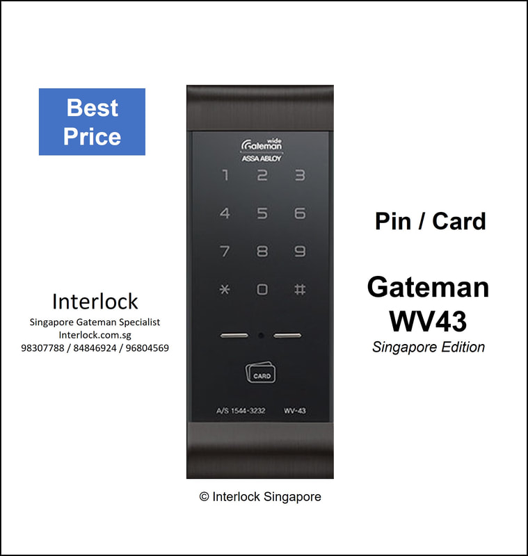 Assa Abloy Gateman WV43 digital lock from Interlock Singapore