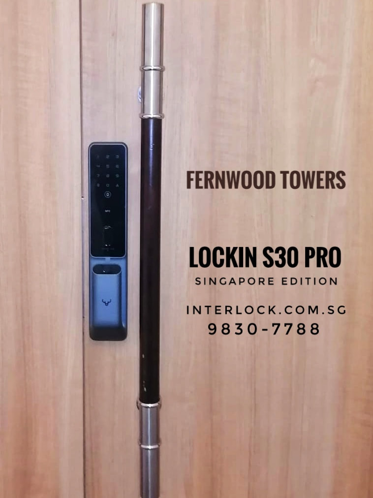 Lockin S30 Pro smart lock from Interlock Singapore