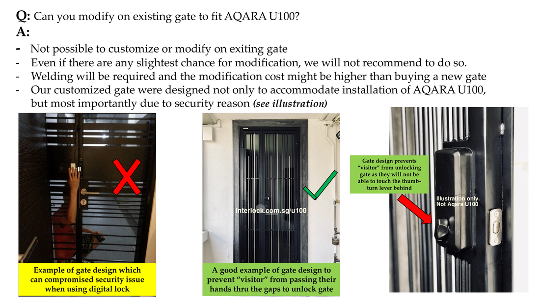 Interlock Singapore AQARA U100 Metal Gate and HDB gate Lock FAQ -04