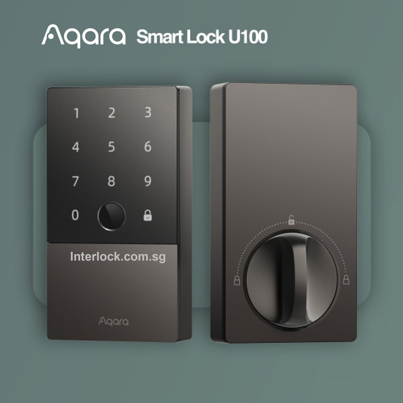 Aqara U100 Smart Lock from Interlock Singapore