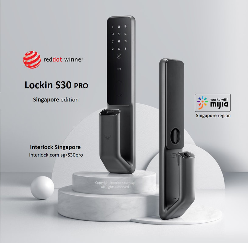 Singapore promotion digital door lock Lockin S30 Pro