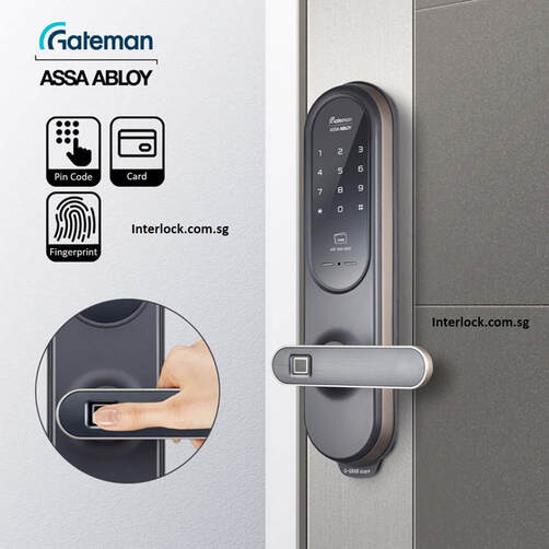 Gateman Grab Scan Digital Lock - INTERLOCK SINGAPORE DIGITAL LOCK