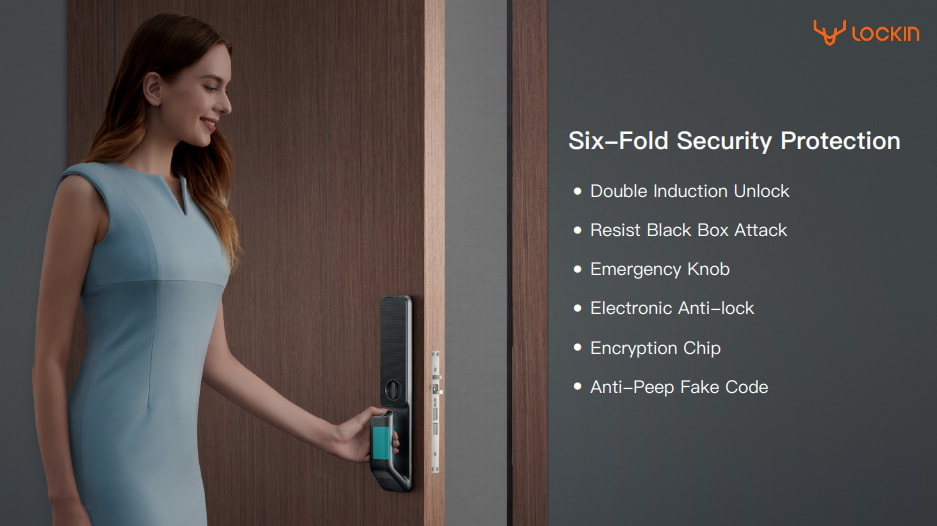 Singapore Smart Lock Lockin S30 Pro Supports Xiaomi Mijia Smart Lock Security Functions
