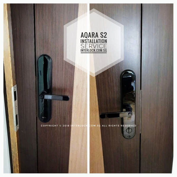 Xiaomi Aqara S2 Smart Digital Door Lock Installation Service in Singapore