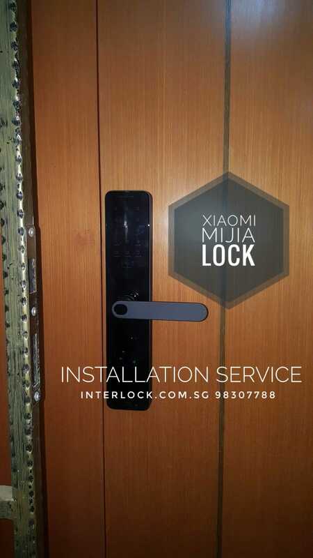 Xiaomi Mijia Smart Digital Door Lock Installation Service in Singapore